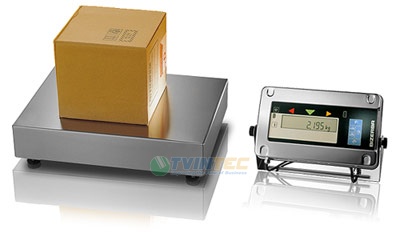 Basic Terminal BT in a stainless steel housing for simple weighing and control functions.