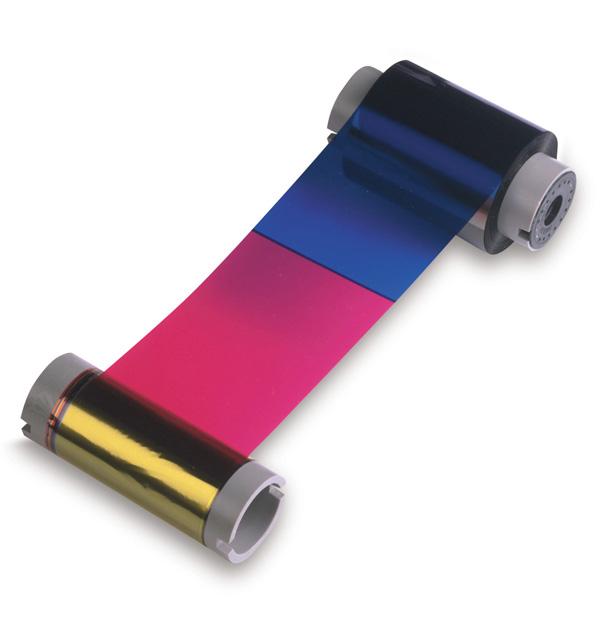 Fargo 45010 Color Ribbon Cartridge - YMCKOK