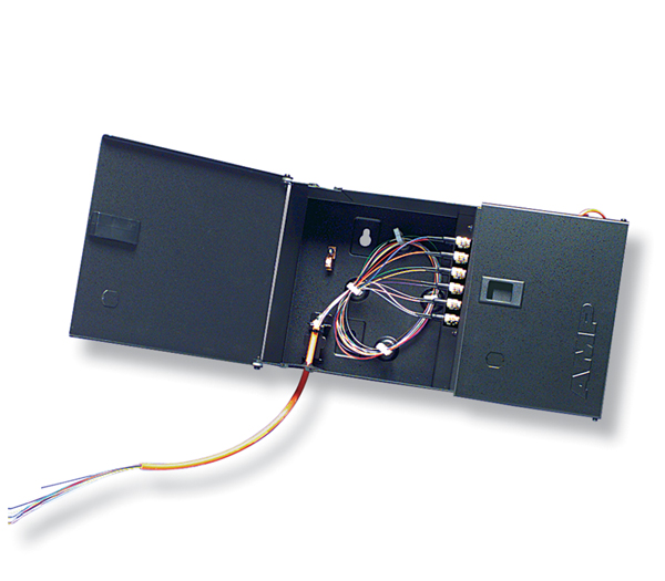 AMP Fiber Optic Wall Mount Patch Enclosure